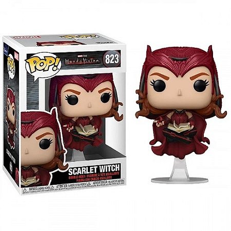 Funko Pop! Wanda Vision Scarlet Witch Feiticeira Escarlate 823