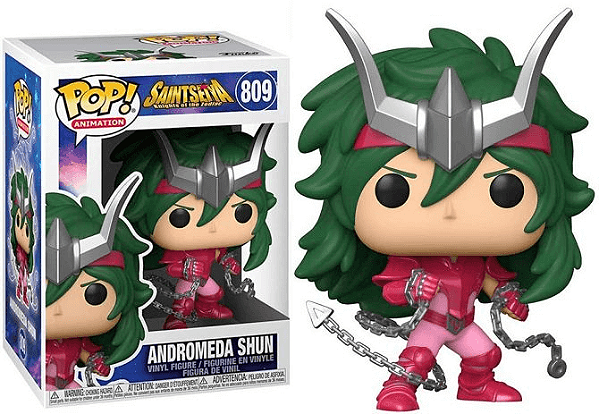 Funko Pop! Saint Seiya Cavaleiros do Zodíaco - Andromeda Shun 809