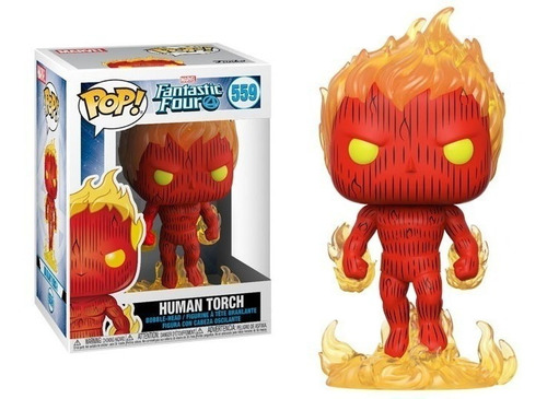 Funko Pop! Fantastic Four - Human Torch 559