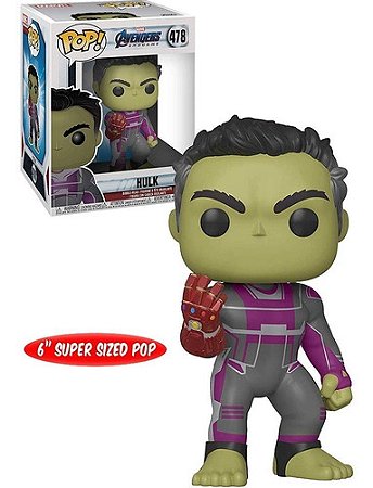 Funko Pop! Marvel Vingadores Ultimato - Hulk 478 15cm