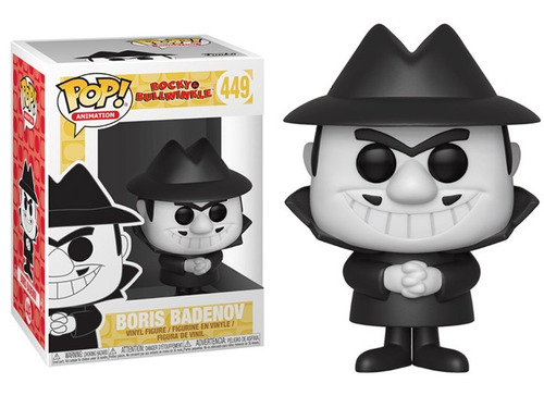 Funko Pop! Animation Rocky & Bullwinkle - Boris Badenov 449