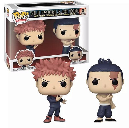 Funko Pop! Jujutsu Kaisen - Yuji Itadori & Aoi Todo (2 Pack)