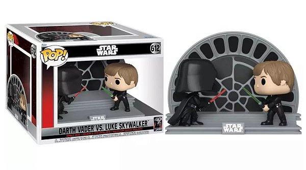 Funko Pop! Star Wars Edicao Especial 40 Anos - Darth Vader Vs. Luke Skywalker 612