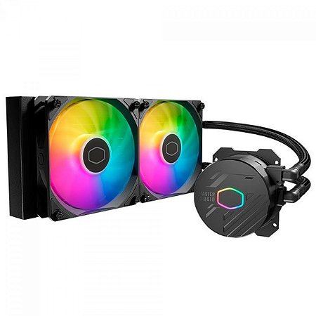Water Cooler Cooler Master MasterLiquid Core 240L, Preto, ARGB