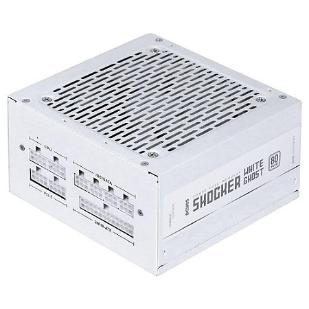 Fonte PC Yes Shocker 500w 80 Plus White, Full Modular, White Ghost