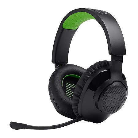 Headset Gamer JBL Quantum 360X Wireless, Preto e verde