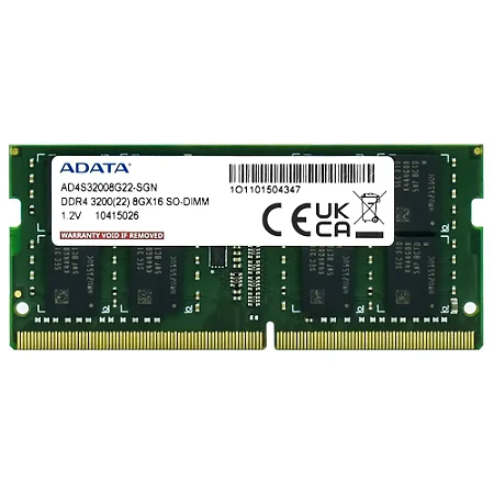 Memória RAM Notebook Adata 8GB DDR4, 3200MHz, Sodimm