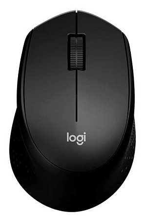 Mouse sem fio Logitech m280 Comfort Plus, Preto