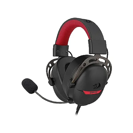 Headset Gamer Redragon Aurora, USB 7.1, Preto