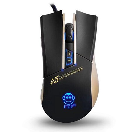 Mouse Gamer Ebai FZF-A5 Preto 3200DPI