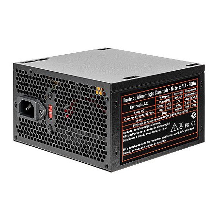 Fonte Tomahawk T3 ATX 500W