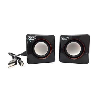 Caixa de Som Knup KP-600, 3Wx2 RMS, Preto