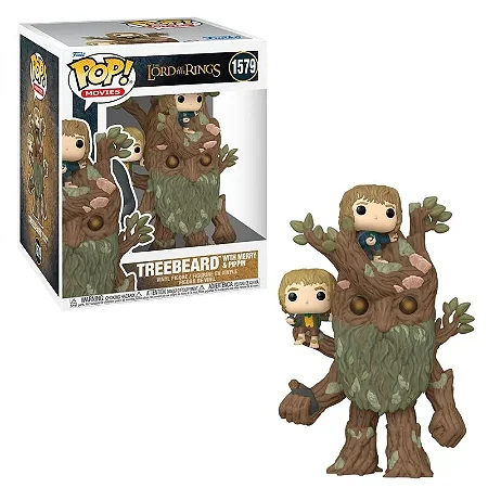 Funko Pop! Senhor dos Anéis - Treebeard with Merry and Pippin 1579