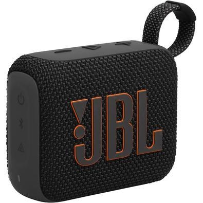 Caixa de Som JBL GO 4, Bluetooth, 4.2W RMS, À Prova D´Água, Preto