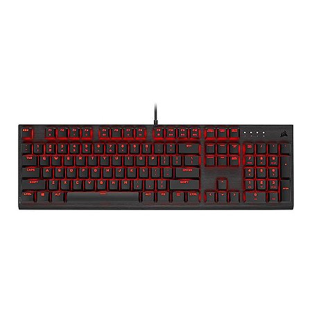 Teclado Gamer Mecânico Corsair K60 pro, led Vermelho, Switch Cherry
