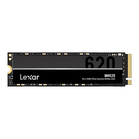 SSD Lexar NM620, 512GB, M.2 NVMe, Leitura 3500MBs, Gravação 2400MBs