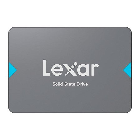 SSD Lexar NQ100 240GB, SATA, Leitura 550MB/s, Gravação 500MB/s