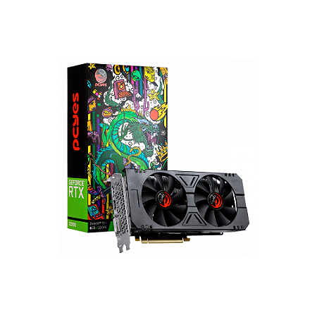 Placa de Vídeo PCYES Nvidia Geforce RTX 2060 Super 8GB GDDR6