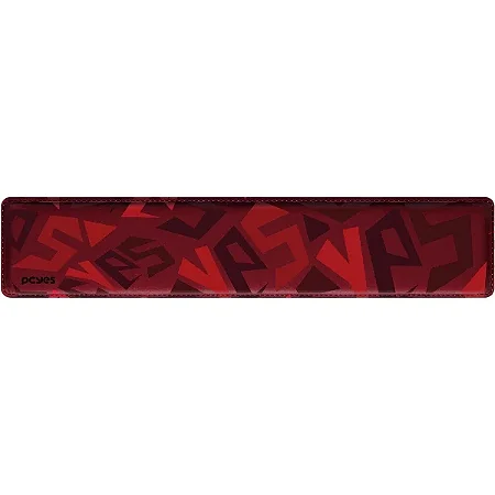 Apoio de Pulso PCYes Signature, Vermelho, 45x93x25m
