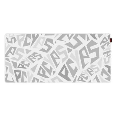 Mousepad Gamer PCyes Signature Extended Branco, MP131A, 90 X 42 cm