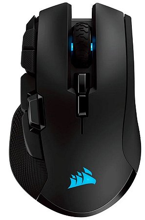Mouse Gamer Corsair Ironclaw RGB Wireless/Bluetooth, 18000DPI, 10 Botões