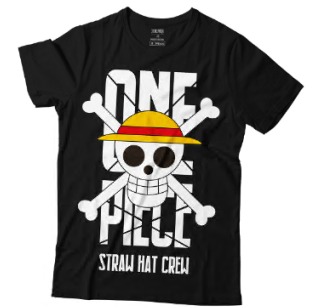 Camiseta Clube Comix One Piece Straw Hat Crew