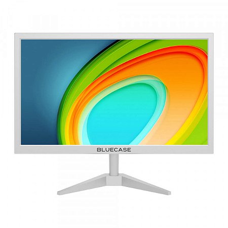 Monitor LED 23,6" Bluecase,  Full HD, HDMI, 75Hz, Branco