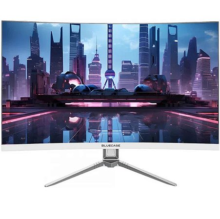 Monitor Gamer Bluecase Eras , LED VA, 27", Full HD, 100hz, 3ms, Curvo, Branco