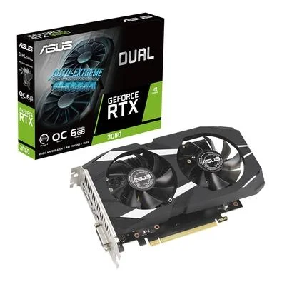 Placa de Vídeo Asus Nvidia Geforce RTX 3050 6Gb Gddr6