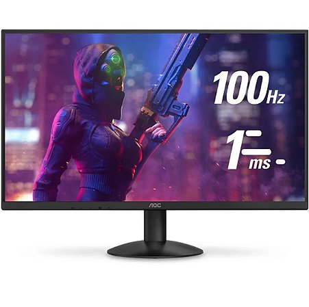 Monitor Gamer AOC LED IPS 27", Full HD, 100hz, 1ms, HDMI - 27B30H