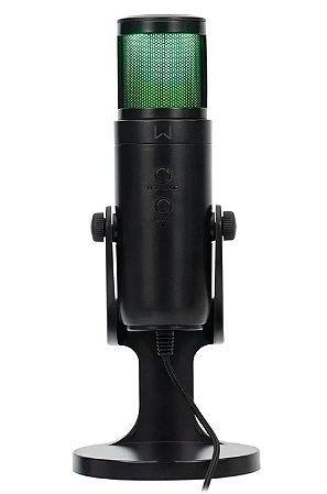Microfone Warrior PH6690, P2, Preto