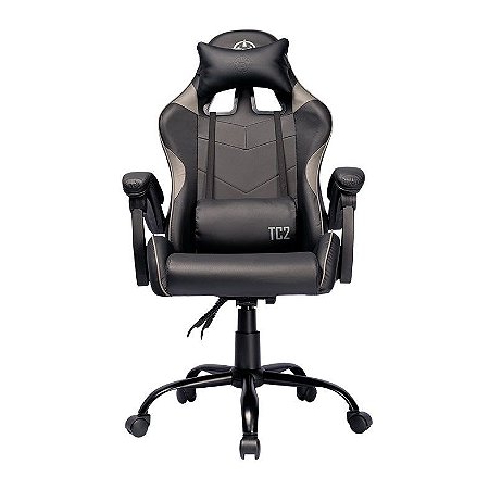 Cadeira Gamer Heron TC2, Preto E Cinza
