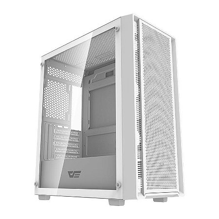 Gabinete Gamer Aigo Darkflash DK353 Mini, Mid-Tower, Lateral de Vidro, Branco