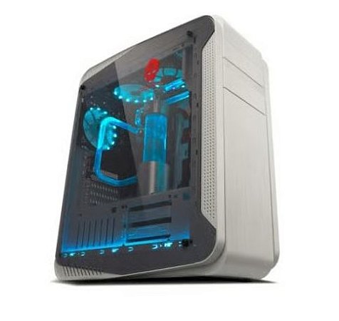 Gabinete Gamer Xtrike DESERTIC Acrílico, Branco, MOSTRUÁRIO(Pequeno defeito)
