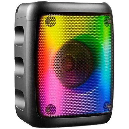 Caixa de Som Grasep D-3139, Bluetooth, 10W RMS, LED RGB