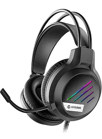 Headset Gamer Onistek FN638, Preto