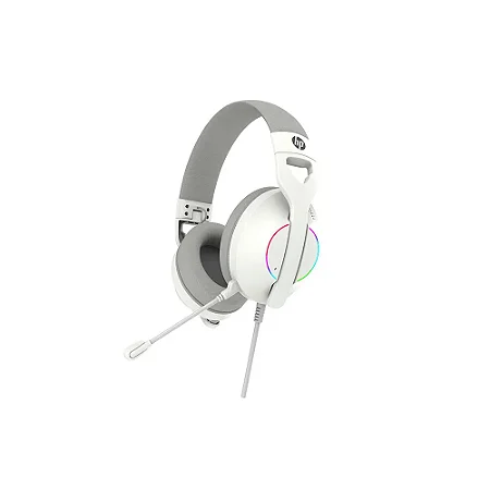 Headset Gamer HP DHE-8003U RGB, Branco