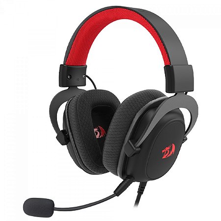 Headset Gamer Redragon Zeus Lite preto