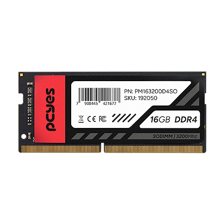Memória RAM Notebook PCYes 16GB DDR4, 3200MHz, Sodimm