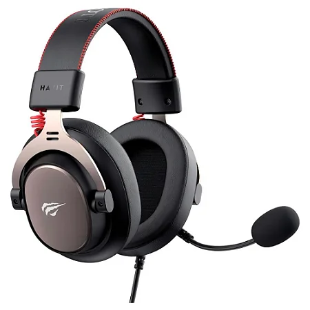 Headset Gamer HAVIT H2015E, RGB, Preto