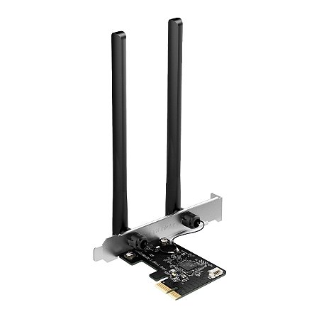 Placa de Rede e Bluetooth Mercusys MA30E AC1200 Wireless Dual Band 2.4/5GHz, Bluetooth 5.0 PCI Express