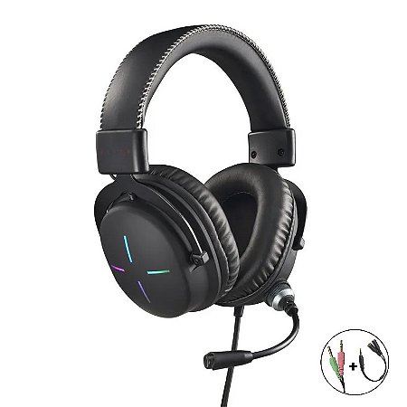 Headset Gamer Acer Nitro NHW200, RGB, Preto