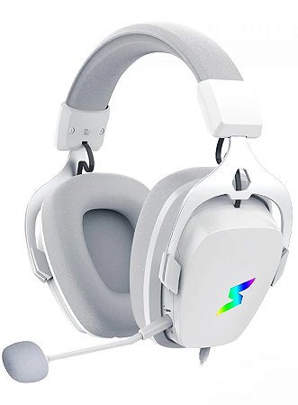 Headset Gamer Super Wind, Wireless (S/fio), Branco