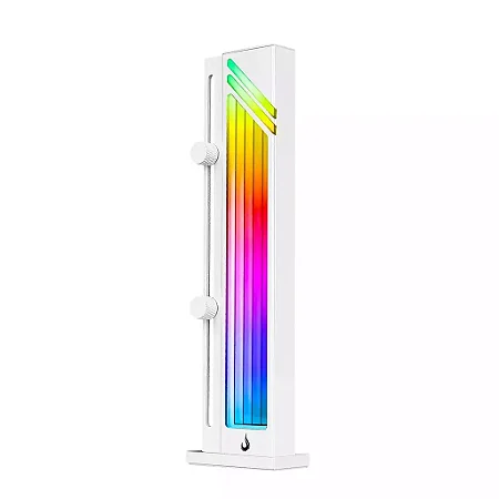 Suporte de Placa de Vídeo Risemode Aura V1, Argb, Branco
