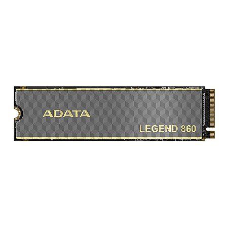 SSD Adata Legend 860 500GB, PCIe Gen 4 x4, M.2, 2280, Leitura 6000MB/s, Gravação 5000MB/s