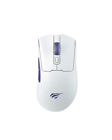 Mouse Gamer Havit Gamenote MS966SE Wireless/Bluetooth, Branco, RGB, 10000DPI