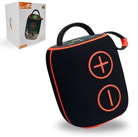 Caixa de Som Eletro Mex EL-1115, Bluetooth, 50W RMS, LED RGB