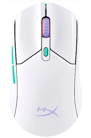 Mouse Gamer HyperX Pulsefire Haste 2 Core Wireless/Bluetooth, RGB, 12000DPI, Branco