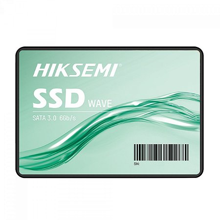 SSD Hiksemi Wave 960GB, SATA, Leitura 550MB/s, Gravação 480MB/s
