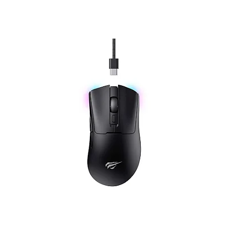 Mouse Gamer Havit Gamenote MS966SE Wireless/Bluetooth, Preto, RGB, 10000DPI